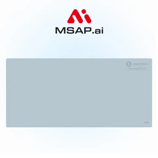 MSAP.ai 굿즈 장패드