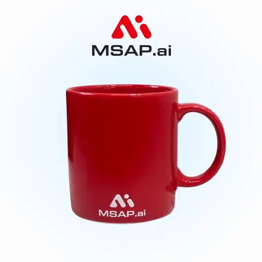 MSAP.ai 굿즈 머그컵
