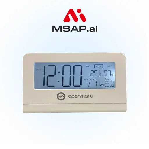 MSAP.ai 탁상시계