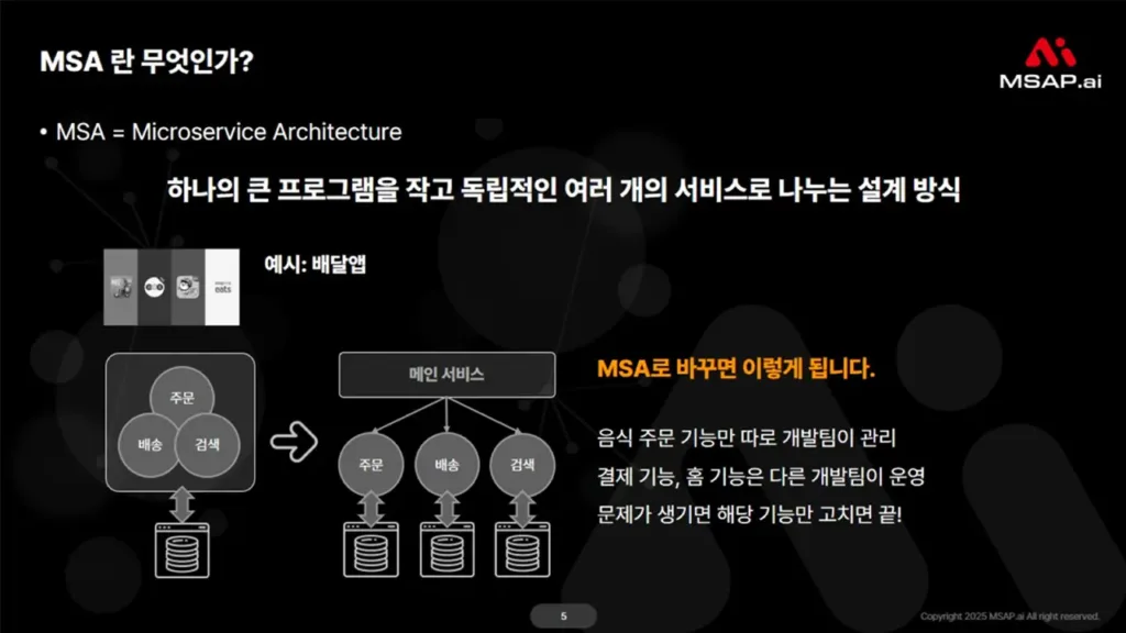 MSA란 무엇인가?