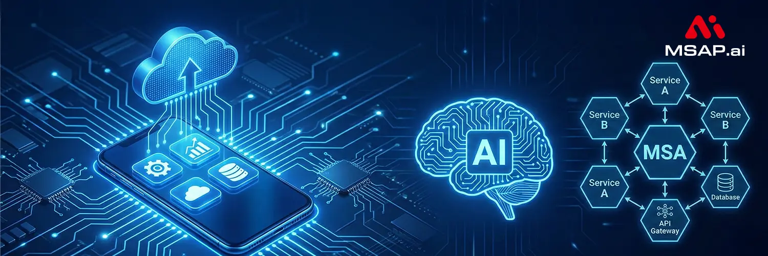 인프라를 넘어 애플리케이션으로: AI와 MSA의 새로운 패러다임